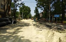 Фото 1: Ремонт вул. Замарстинівська: завершується заміна колектора від вул. Липинського до вул. Торф’яна