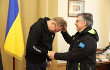 Фото 6: Делегація з Італії привезла до Львова вітання від Папи та гуманітарну допомогу