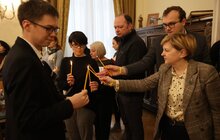 Фото 11: Львівські пластуни передали місту Вифлеємський вогонь миру