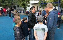 Фото 10: В Шевченківському районі облаштували новий громадський простір — на вул. Сосюри