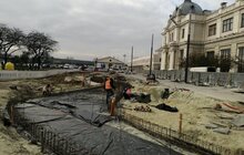 Фото 5: Залишилось чотири тижні до відкриття пл. Двірцевої