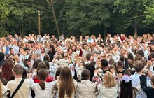 Фото 11: На День Незалежності до Шевченківського гаю у Львові завітало понад 3 тис. людей