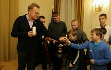 Фото 15: Пластуни передали місту Вифлеємський вогонь миру