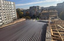 Фото 4: Укріплюють перекриття, мурують стіни і монтують тимчасове накриття: місто відновлює зруйновані обстрілом будинки на вулицях Патона і Виговського