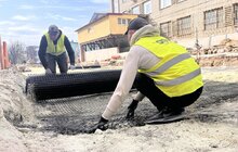Фото 4: Реконструкція вул. Залізничної: роботи відбуваються на двох ділянках одночасно