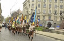 Фото 8: Урочисте святкування з нагоди 104-го Дня народження пласту