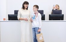 Фото 8: У Львівській ратуші нагородили дітей, які намалювали малюнки для захисників і захисниць України
