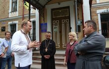 Фото 25: Андрій Садовий у Чорткові зустрівся з мером та взяв участь у відкритті реконструкції бою «Чортківська офензива»