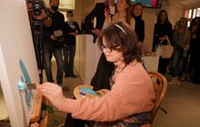 Фото 2: У мистецькому центрі на Стефаника відбулась виставка картин «Сонячної Майстерні»