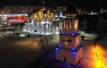 Фото 2: ЛКП «Львівсвітло» підсвітило Каплицю Боїмів та дзвіницю церкви Різдва Пресвятої Богородиці до Дня орфанних захворювань