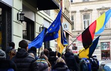 Фото 7: А. Садовий: «Я хочу подякувати всім небайдужим львів’янам, які сьогодні прийшли на ланцюг»