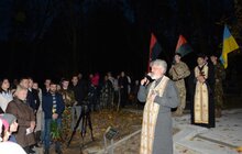Фото 14: На братській могилі на цвинтарі Старого Знесіння відбулося вшанування пам’яті загиблих воїнів УГА