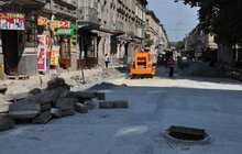 Фото 10: На вул Куліша триває ремонт