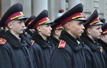 Фото 4: «Вам треба дуже добре вчитись, здобувати свій фах, жити за тою присягою, яку ви приймали», - А. Садовий ліцеїстам ім. Героїв Крут