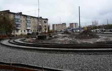 Фото 2: У Львові тривають завершальні роботи перед відкриттям трамвайної лінії на Сихів