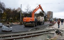 Фото 15: У Львові тривають завершальні роботи перед відкриттям трамвайної лінії на Сихів