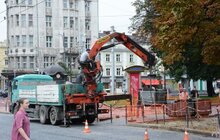 Фото 3: Розпочалися підготовчі роботи з ремонту алеї на пр. Свободи