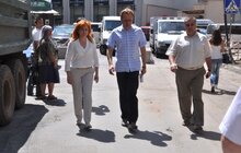 Фото 2: «Замість асфальту будемо забруковувати цю дорогу», - А.Садовий про ремонт вул Куліша