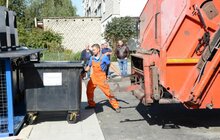 Фото 8: У Львові на вул. Ранковій встановили підземний контейнерний майданчик для збору ТПВ