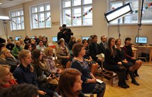 Фото 3: «Наше завдання, щоб таких медіатек було якомога більше», - А. Садовий на відкритті Першої Львівської Медіатеки