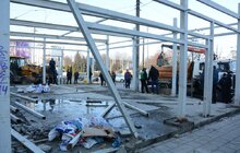 Фото 12: У Львові демонтували незаконно встановлену тимчасову споруду на пр. Чорновола, 57