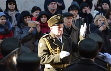 Фото 3: День Збройних Сил України у Львові: на пл. С. Яворського виступив оркестр академії сухопутних військ