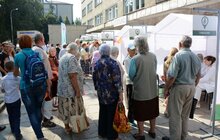 Фото 13: Львів’яни можуть просто неба отримати консультації спеціалістів, пройти медичне обстеження і навчитись надавати домедичну допомогу