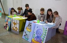 Фото 1: «Арт-терапія» для діток: для міської дитячої клінічної лікарні створили понад 70 картин