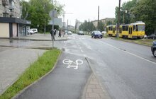 Фото 27: У Львові продовжують облаштовувати велодоріжки: роботи тривають на низці вулиць