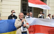 Фото 16: На пл. Ринок у Львові відкрили виставку «Рік спротиву: як по(в)стає Білорусь»