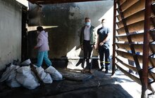 Фото 21: Андрій Садовий оглянув будинок на вул. Виговського, де вчора сталась пожежа