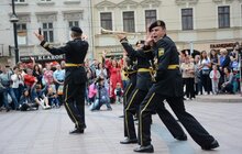 Фото 6: На площі перед Львівської оперою виступив військовий оркестр понтонно-мостового загону