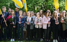 Фото 4: У Львові на місці колишнього концтабору «Шталаг-328» відбулися поминальні заходи