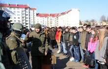 Фото 7: Львівські школярі відвідали нацгвардійців