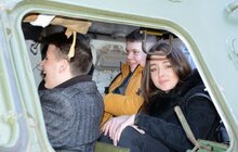 Фото 9: Львівські школярі відвідали нацгвардійців