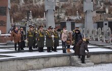 Фото 15: Сьогодні на Личаківському кладовищі відбулися похорони 2 львів’ян-учасників АТО