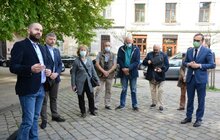Фото 8: У співпраці з Інститутом «Полоніка» у Львові відреставрували 4 скульптури і чашу на фасаді храму Пресвятої Євхаристії (Домініканський собор)