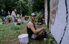 Фото 1: У Львові створили мурал, присвячений продовольчій безпеці в умовах війни