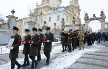 Фото 9: На Личаківському кладовищі поховали Омеляна Коваля