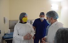 Фото 15: Крістіна Квін ознайомилась з роботою медичного об’єднання невідкладної допомоги у Львові