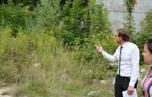 Фото 10: На будівлі колишнього заводу «Укрвино» знайшли панно, що визнають цінною пам’яткою радянського мистецтва