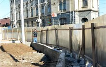 Фото 7: У Львові тривають роботи з облаштування простору і встановлення скульптурної композиції до 100-річчя ЗУНР