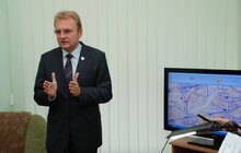 Фото 4: М.Строєва: «У Львові цілком комп’ютеризовано систему ввімкнення зовнішнього освітлення»
