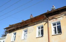 Фото 7: Мер Львова про зсув даху на вул. Некрасова: «Загрози обвалення будинку немає»