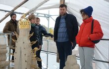Фото 17: У Львові відреставрували частину вежі аттика колишнього монастиря бенедиктинок
