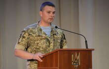 Фото 10: Урочисті збори військовослужбовців Львівського гарнізону з нагоди Дня Незалежності України