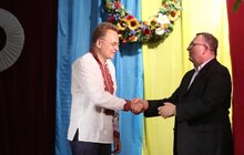 Фото 1: Мер Львова привітав Українське товариство глухих з 85-річчям