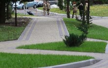 Фото 10: У Військово-медичному клінічному центрі Західного регіону облаштували внутрішній дворик