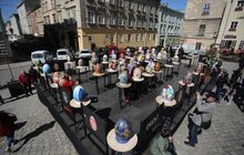 Фото 1: У Львові на площі Музейній стартував дев’ятий «Фестиваль писанок»
