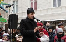 Фото 23: Різдвяного Дідуха встановили у Львові в переддень Різдва